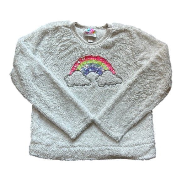 3-Piece set Girls plush cozy pajamas. M, 8
Pants and 2 long sleeve pajama tops - Picture 3 of 8